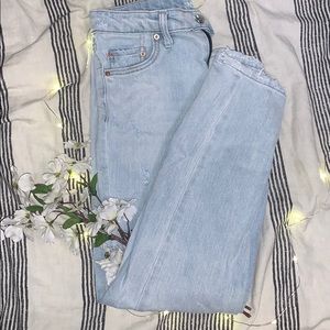 Wild Fable, Women's washed boyfriend cut-jeans